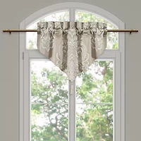 Royal Court Potenza Rod Pocket Ascot Valance