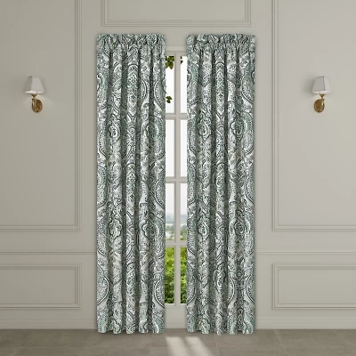 Queen Street Nicole Rod Pocket Room Darkening Set of 2 Curtain Panel