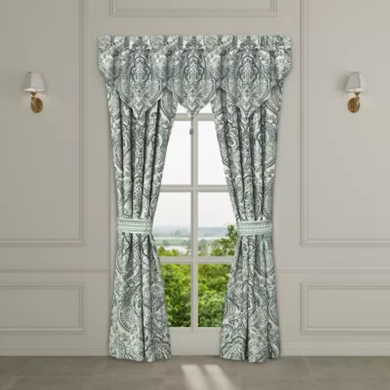 Queen Street Nicole Rod Pocket Room Darkening Set of 2 Curtain Panel