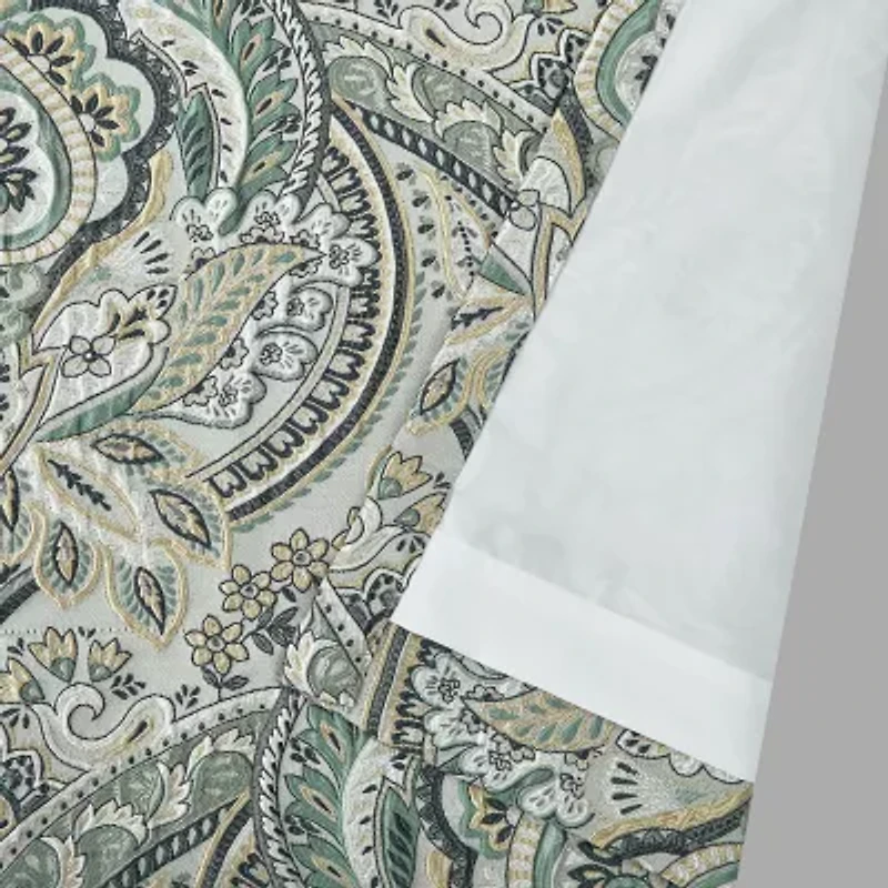 Queen Street Nicole Rod Pocket Room Darkening Set of 2 Curtain Panel