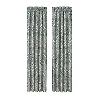 Queen Street Nicole Rod Pocket Room Darkening Set of 2 Curtain Panel