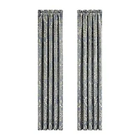 Royal Court Lorenzo Rod Pocket Room Darkening Set of 2 Curtain Panel