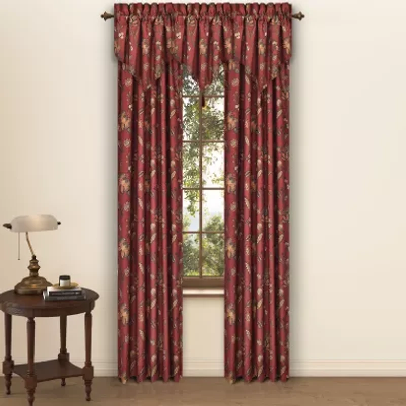 Royal Court Bari Rod Pocket Tailored Valance