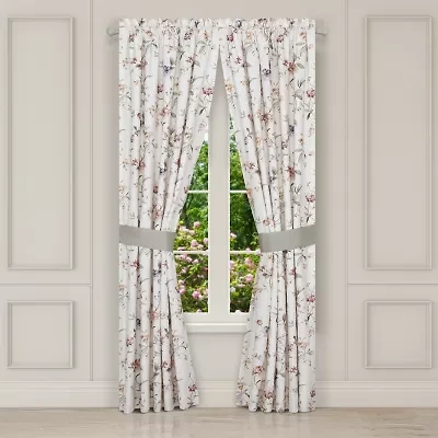 Queen Street Charlotte Rod Pocket Room Darkening Set of 2 Curtain Panel