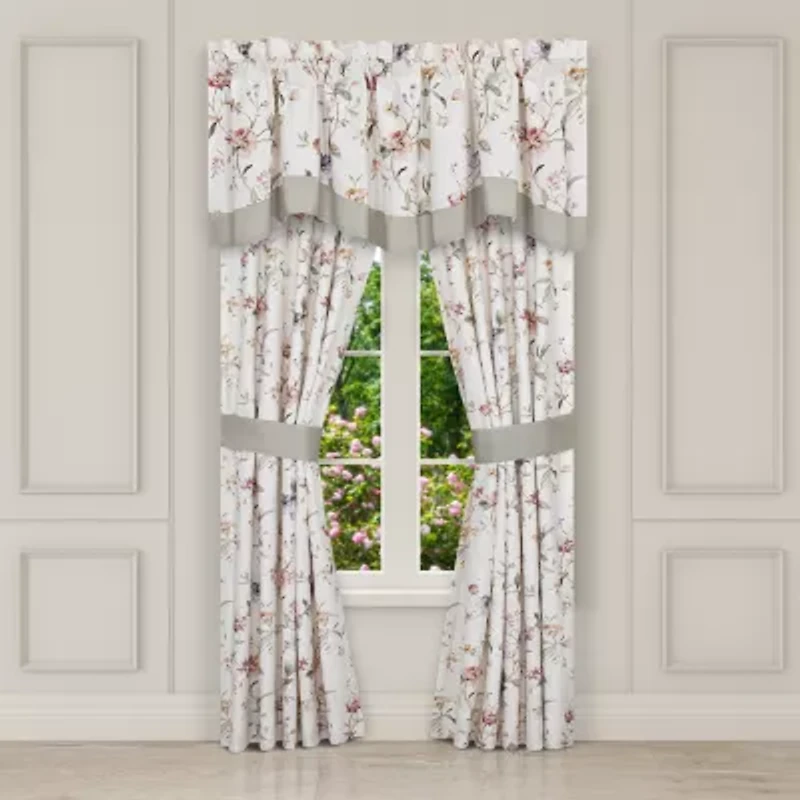 Queen Street Charlotte Rod Pocket Room Darkening Set of 2 Curtain Panel