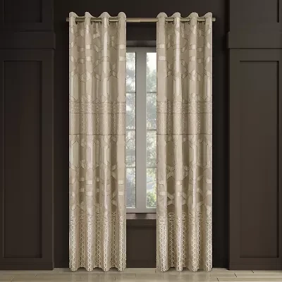 Royal Court Olympus Grommet Top Room Darkening Set of 2 Curtain Panel
