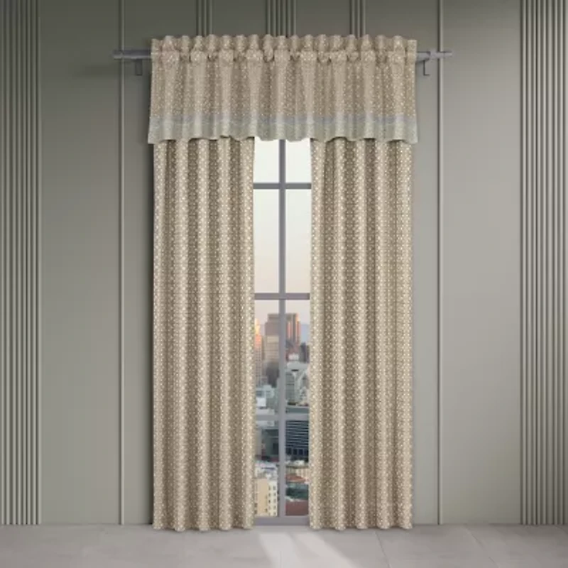 Queen Street Avelyn Rod Pocket Room Darkening Set of 2 Curtain Panel