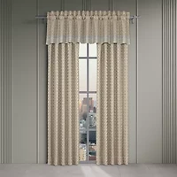 Queen Street Avelyn Rod Pocket Room Darkening Set of 2 Curtain Panel
