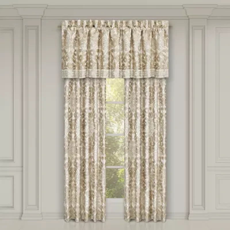 Queen Street Amarella Rod Pocket Room Darkening Set of 2 Curtain Panel