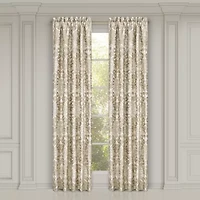 Queen Street Amarella Rod Pocket Room Darkening Set of 2 Curtain Panel