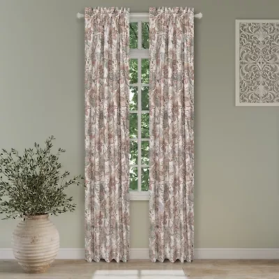 Royal Court Janessa Rod Pocket Room Darkening Set of 2 Curtain Panel