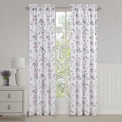 Royal Court Nola Rod Pocket Room Darkening Set of 2 Curtain Panel