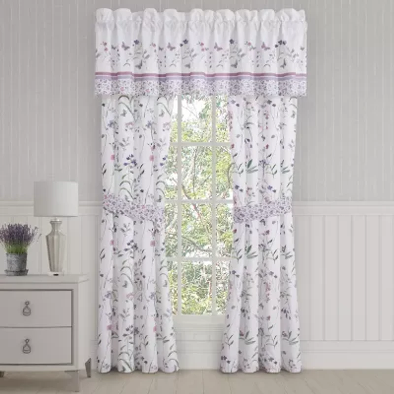 Royal Court Nola Rod Pocket Room Darkening Set of 2 Curtain Panel