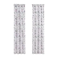 Royal Court Nola Rod Pocket Room Darkening Set of 2 Curtain Panel