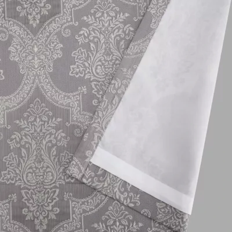 Queen Street Mira Rod Pocket Room Darkening Set of 2 Curtain Panel