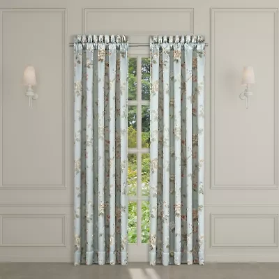 Queen Street Paris Rod Pocket Room Darkening Set of 2 Curtain Panel