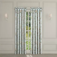 Queen Street Paris Rod Pocket Room Darkening Set of 2 Curtain Panel