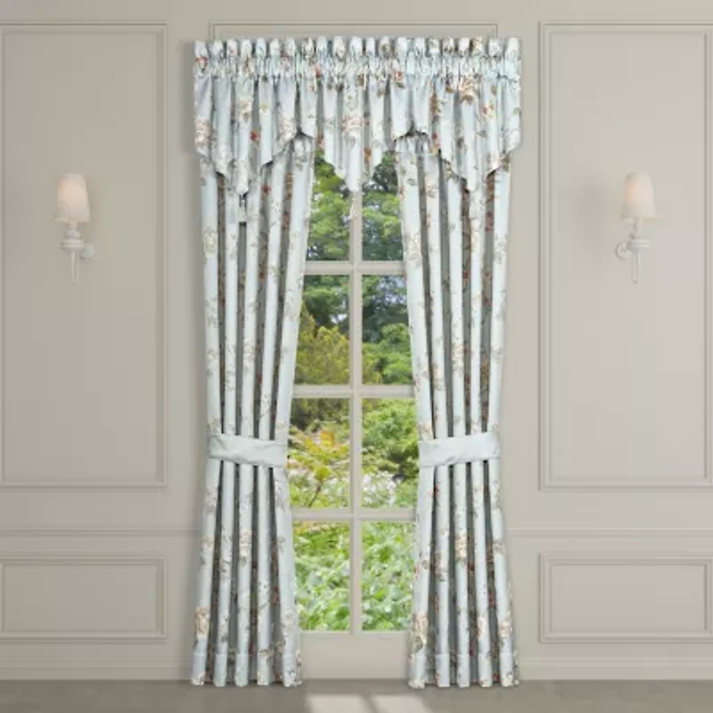 Queen Street Paris Rod Pocket Room Darkening Set of 2 Curtain Panel