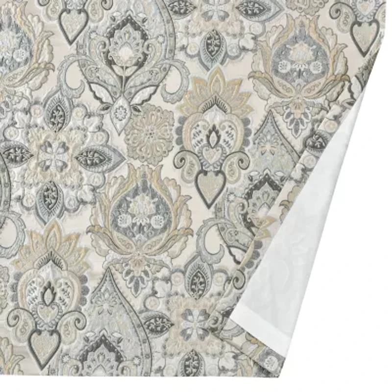 Queen Street Annalise Rod Pocket Room Darkening Set of 2 Curtain Panel