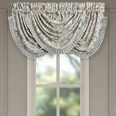 Queen Street Annalise Rod Pocket Waterfall Valance