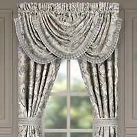 Queen Street Annalise Rod Pocket Waterfall Valance