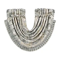 Queen Street Annalise Rod Pocket Waterfall Valance