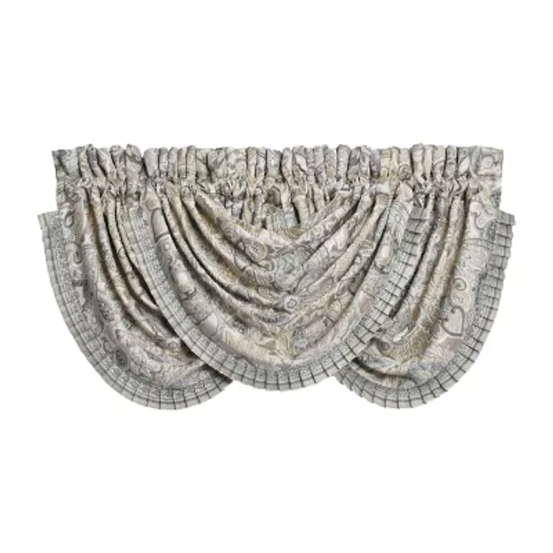 Queen Street Annalise Rod Pocket Waterfall Valance