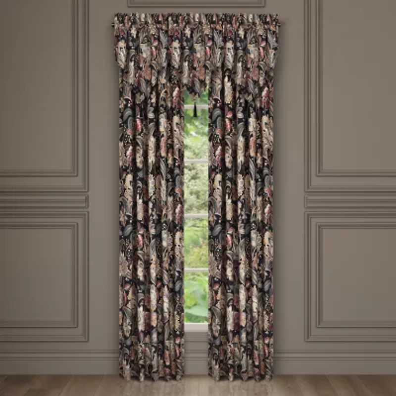 Royal Court Calabria Rod Pocket Room Darkening Set of 2 Curtain Panel