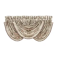 Queen Street Pecora Rod Pocket Waterfall Valance