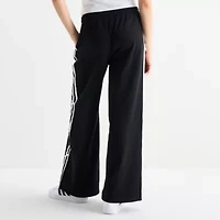 Forever 21 Womens Wide Leg Low Rise Juniors Track Pant