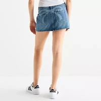Forever 21 Womens Low Rise Denim Skirt-Juniors
