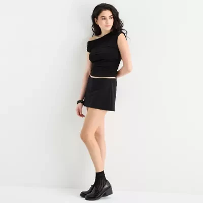 Forever 21 Womens Juniors Mini A-Line Skirt
