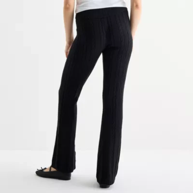 Forever 21 Womens Juniors Flare Pull-On Pant
