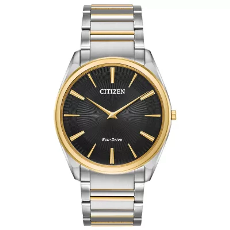 Citizen Stiletto Mens Two Tone Stainless Steel Bracelet Watch Ar3074-54e