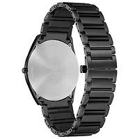 Citizen Stiletto Mens Black Stainless Steel Bracelet Watch Ar3075-51e