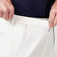 Haggar Cool 18 Pro Mens 9 1/2" Stretch Fabric Moisture Wicking Quick Dry Chino Short