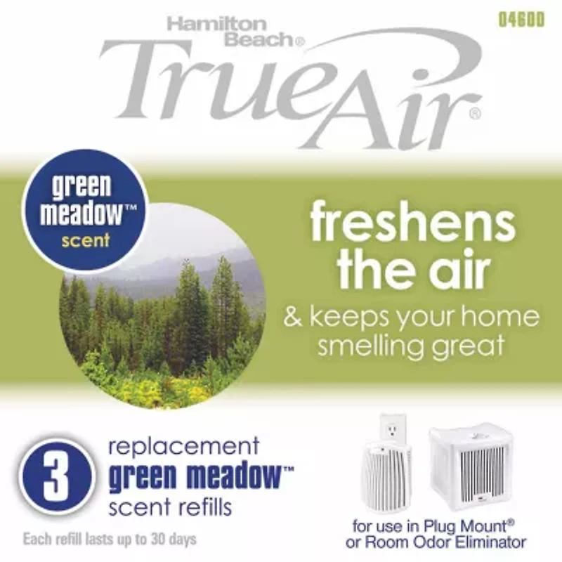 Hamilton Beach True Air Replacement Green Meadow Scent Refills