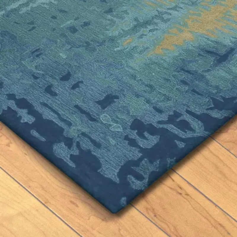 Liora Manne Corsica Reflection Hand Tufted Wool Area Rug