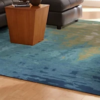 Liora Manne Corsica Reflection Hand Tufted Wool Area Rug