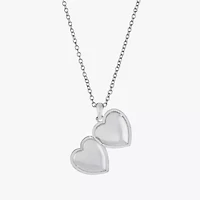 Silver Reflections Mama Womens Pure Silver Over Brass 18 Inch Locket Necklace