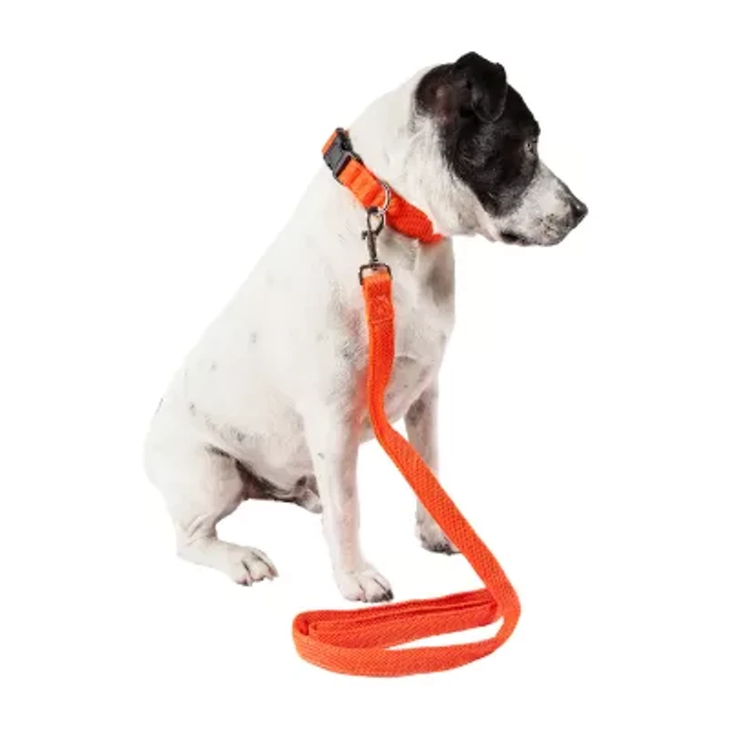 Pet Life Aero Mesh 2-In-1 Dual Sided Comfortable And Breathable Adjustable Mesh-Collar Dog Leash