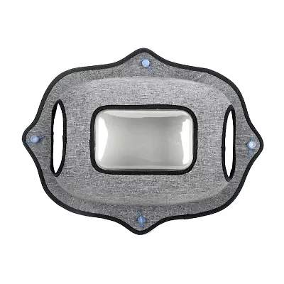 Pet Life Purr-View' See-Through Suction Cup Kitty Lounger Pet Bed