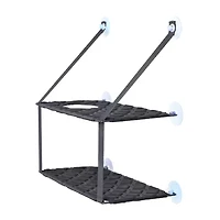 Pet Life Laze Suction Cupped Dual-Leveled Kitty Lounger Pet Bed