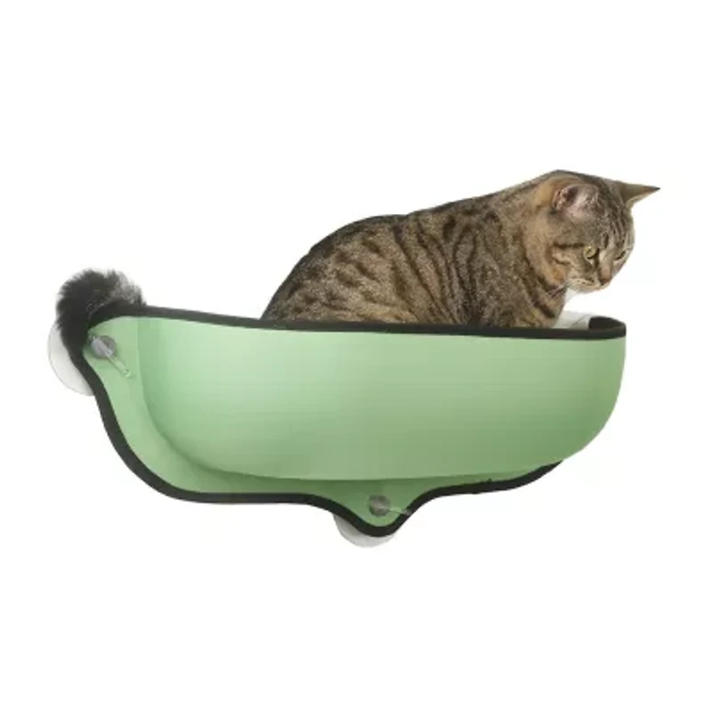 Pet Life Gravity-Lounge' Suction Cup Kitty Lounger Pet Bed