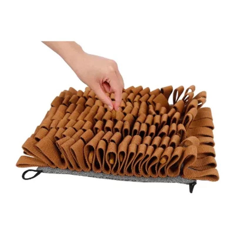 Pet Life Sniffer Grip' Interactive Anti-Skid Suction Snuffle Dog Feeding Mat