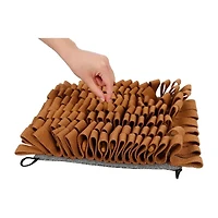 Pet Life Sniffer Grip' Interactive Anti-Skid Suction Snuffle Dog Feeding Mat