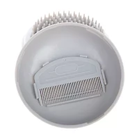Pet Life Bravel 3-In-1 Travel Pocketed Dual Grooming Brush And Comb Dog Comb