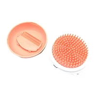 Pet Life Brave 3-In-1 Travel Pocketed Dual Grooming Brush And Comb Dog Comb