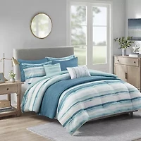Madison Park Anchorage 8-pc. Comforter and Coverlet Set