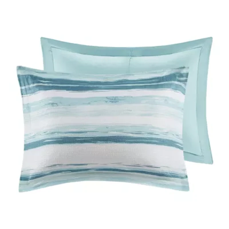 Madison Park Anchorage 8-pc. Comforter and Coverlet Set